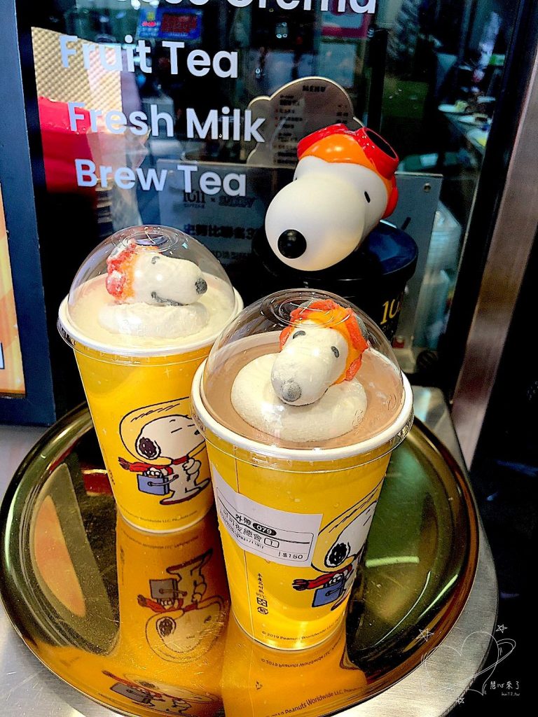 【慧。愛笑的吃貨】太欠喝！史奴比控快衝！1011 • Sip Tea.漂浮史奴比棉花糖