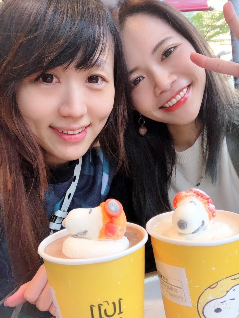 【慧。愛笑的吃貨】太欠喝！史奴比控快衝！1011 • Sip Tea.漂浮史奴比棉花糖